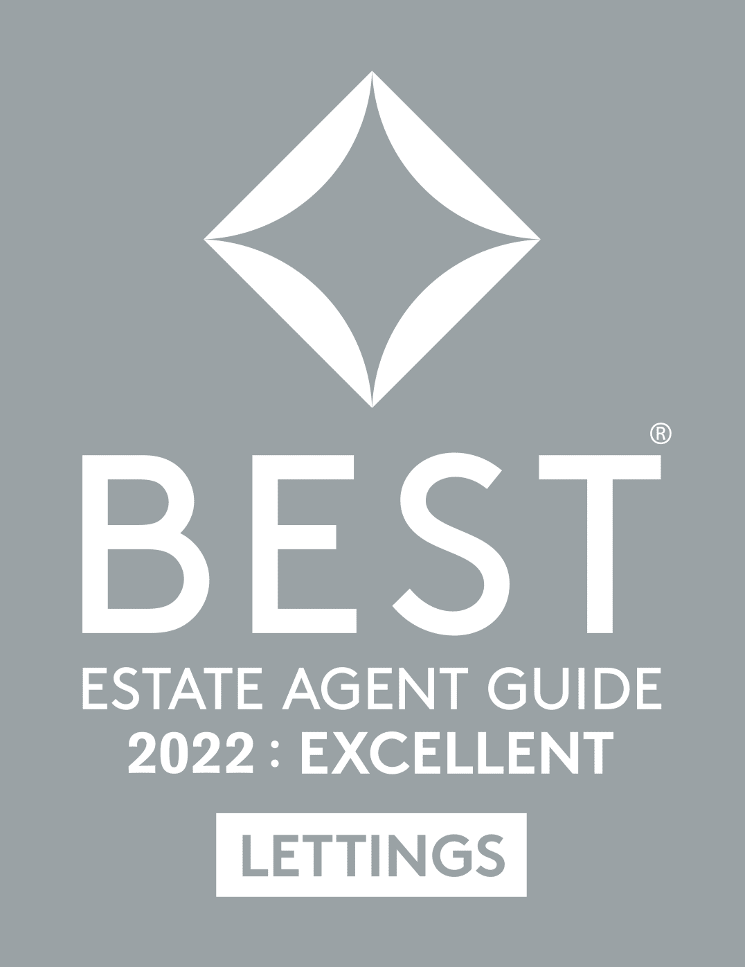 Awarded top 10% in industry, as featured in the Best Estate Agent Guide 2022